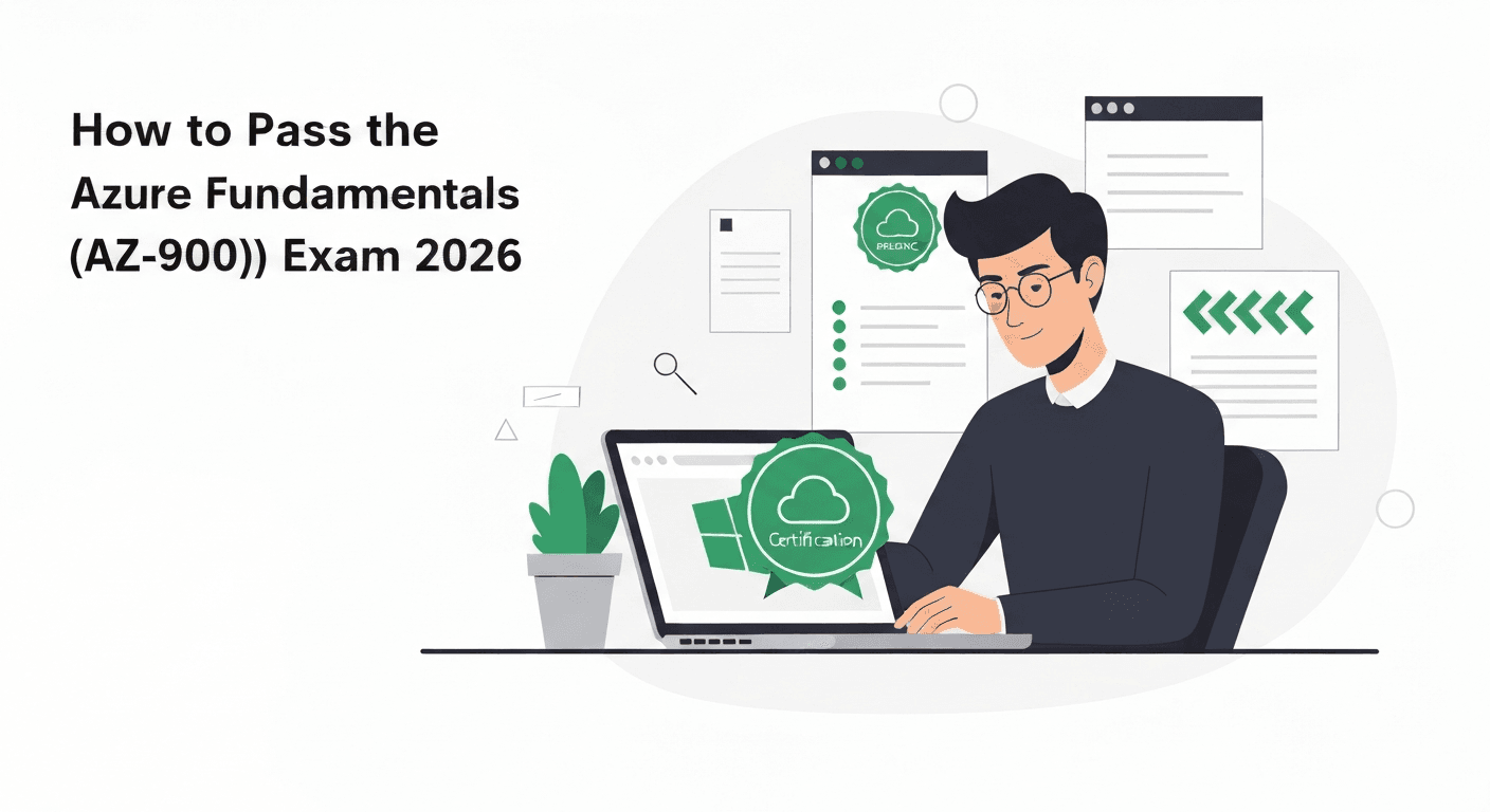 How to Pass the Azure Fundamentals (AZ-900) Exam in 2026 — hero